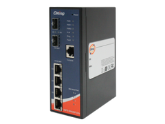 ORing Industrial 6-Port Managed Gigabit PoE Ethernet Switch - IGPS-9042GP-24V