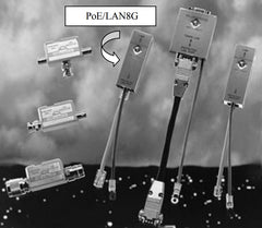 Bravo Communications LAN/NETWORK PROTECTOR (SINGLE-PORT) - PoE/LAN8G